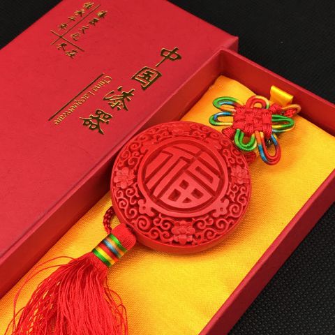 中国结漆器饰品挂件